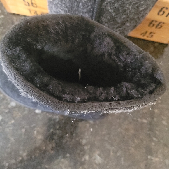 Minnetonka leather boots black - Picture 2 of 6